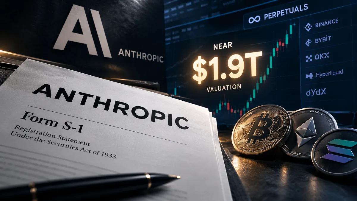 Компания Anthropic подала заявление S-1, и ее крипто-преступники уже оценили ее стоимость примерно в 1,9 триллиона долларов.