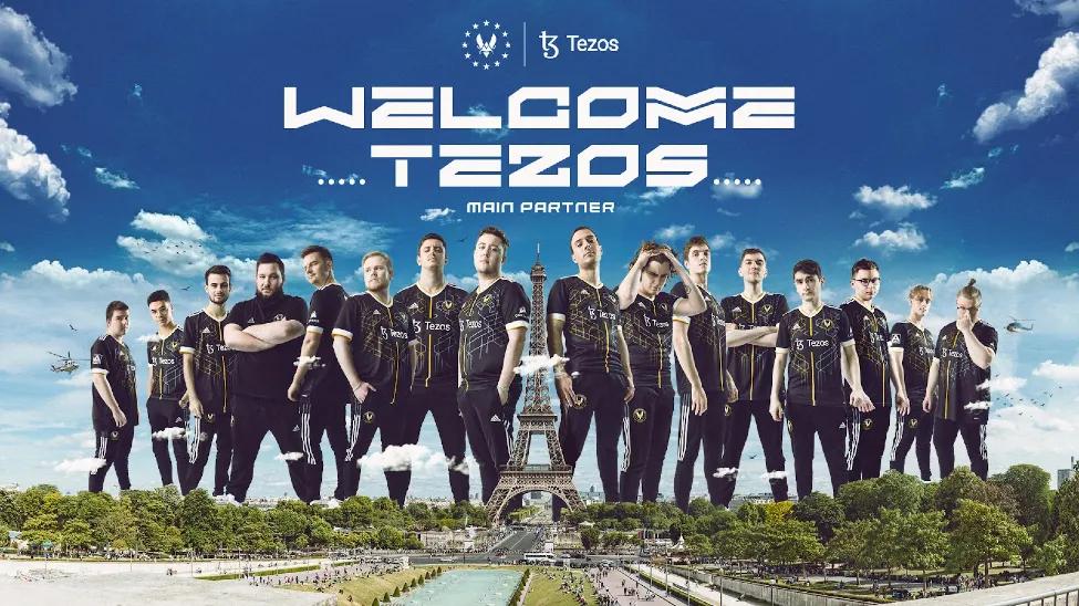 Team Vitality объявляет о партнерстве с Tezos