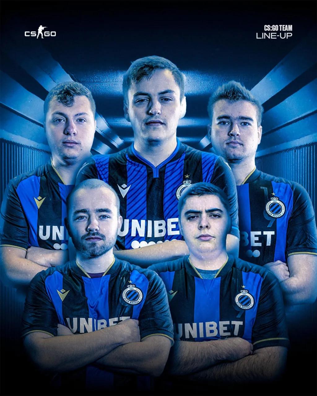 EClub Brugge укомплектовали свой состав по CS:GO