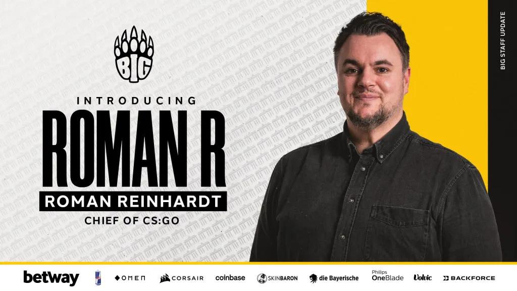 Roman R. стал руководителем BIG по CS:GO