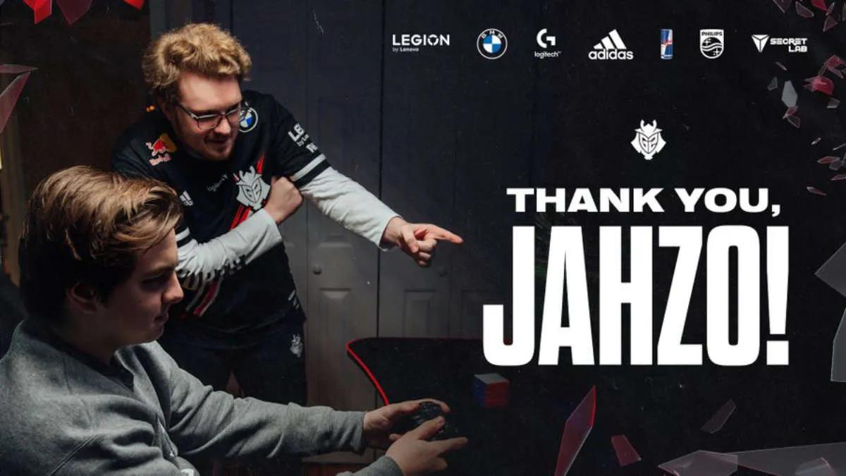 G2 Esports прощается с Jahzo