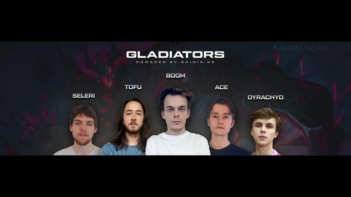 Gaimin Gladiators подписали Team Tickles 