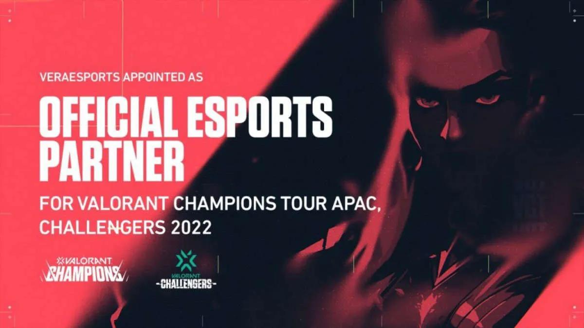 VeraEsports становится партнером VCT 2022 в регионе APAC