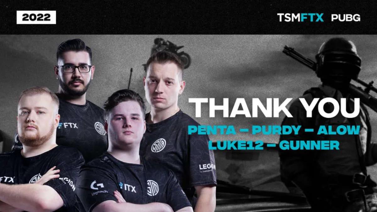 TSM отказалась от состава по PUBG