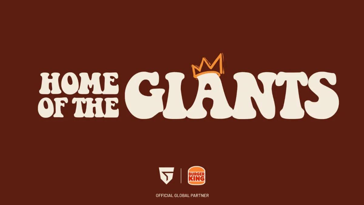 Giants Gaming заключает партнерство с Burger King Spain