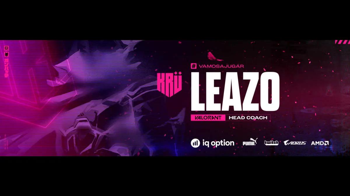 Leazo — новый тренер KRÜ Esports