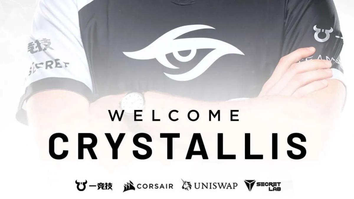 Crystallis присоединился к Team Secret