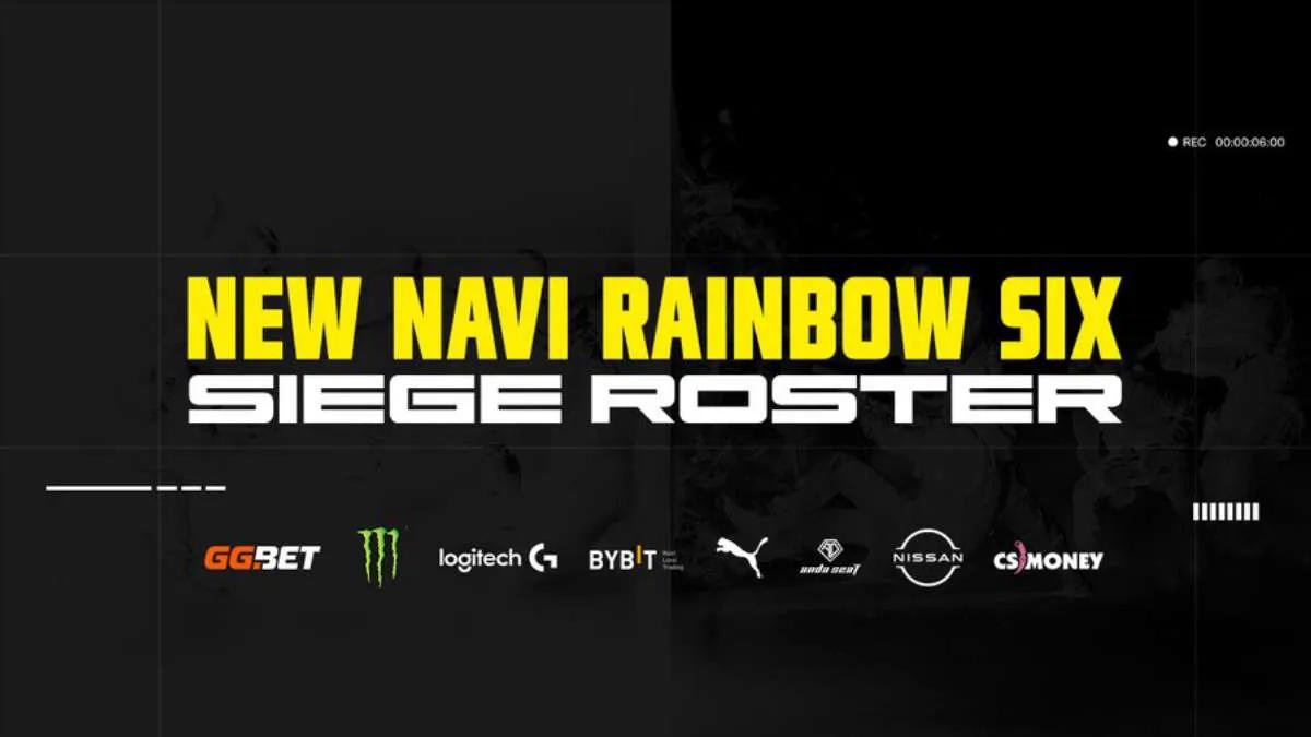 NAVI произвела изменения в составе по Rainbow Six