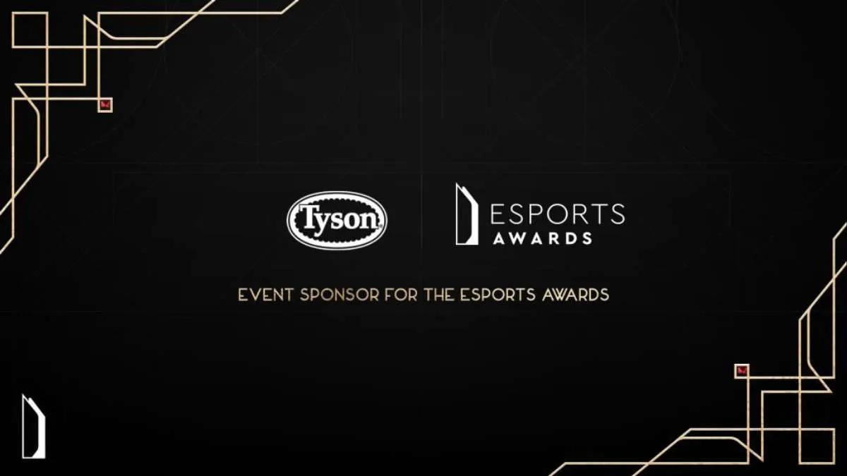 Esports Awards объявляет о старте сотрудничества с Tyson Foods