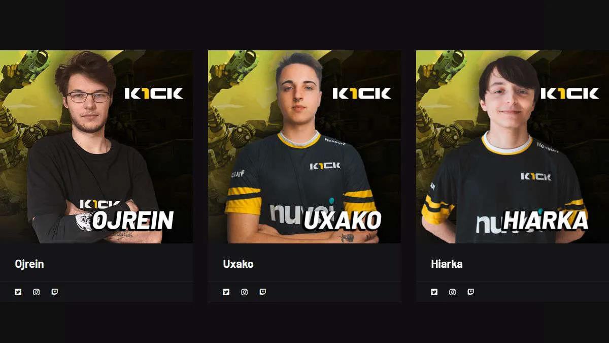 K1CK рассталась с составом по Apex Legends