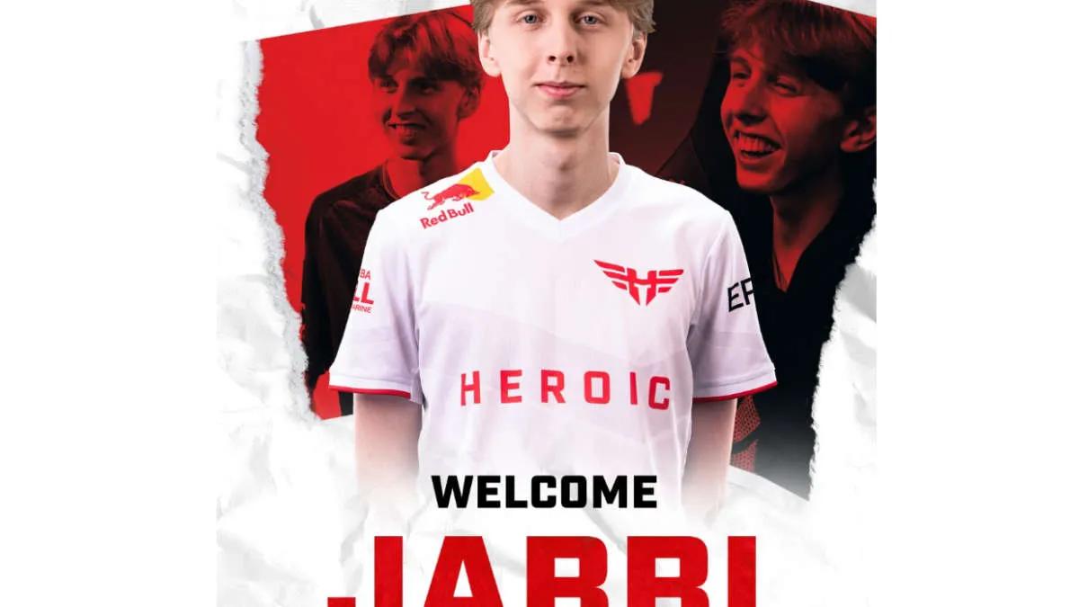 Jabbi стал пятым игроком Heroic