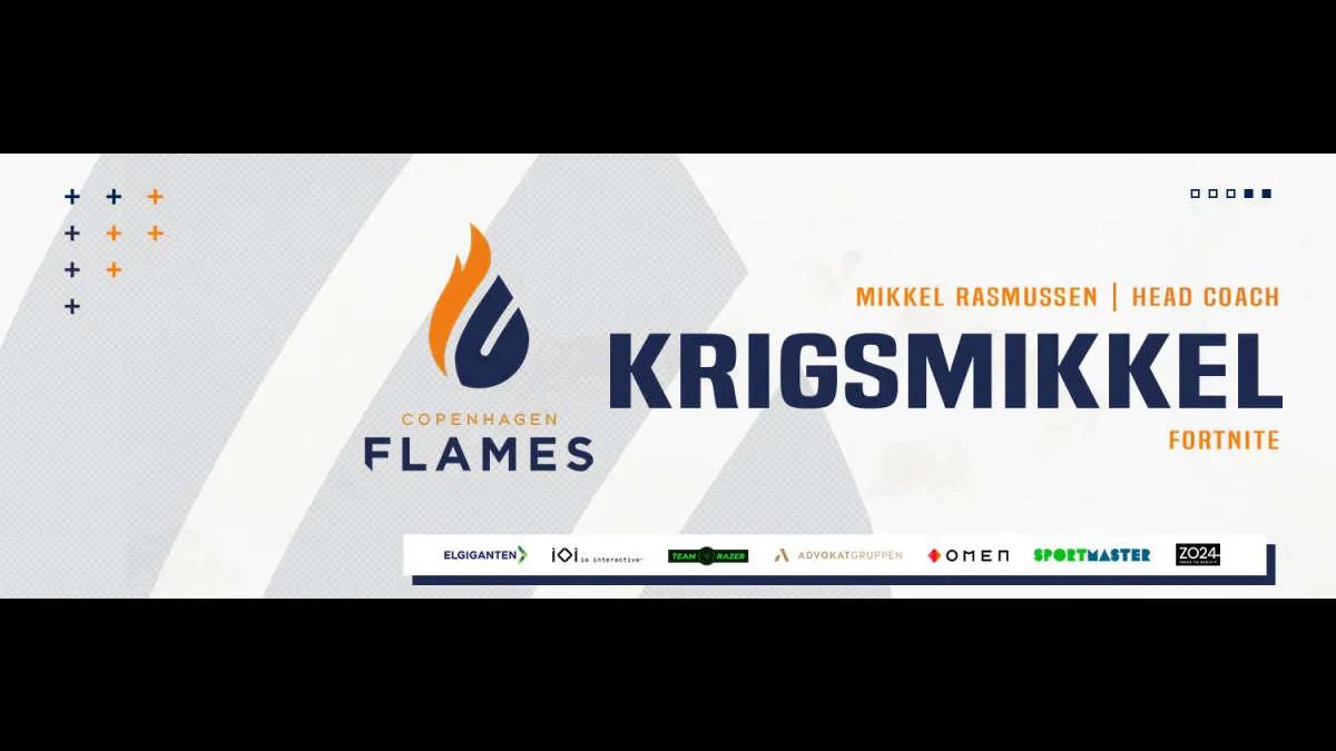 KRIGSMIKKEL покинул пост тренера Copenhagen Flames по Fortnite