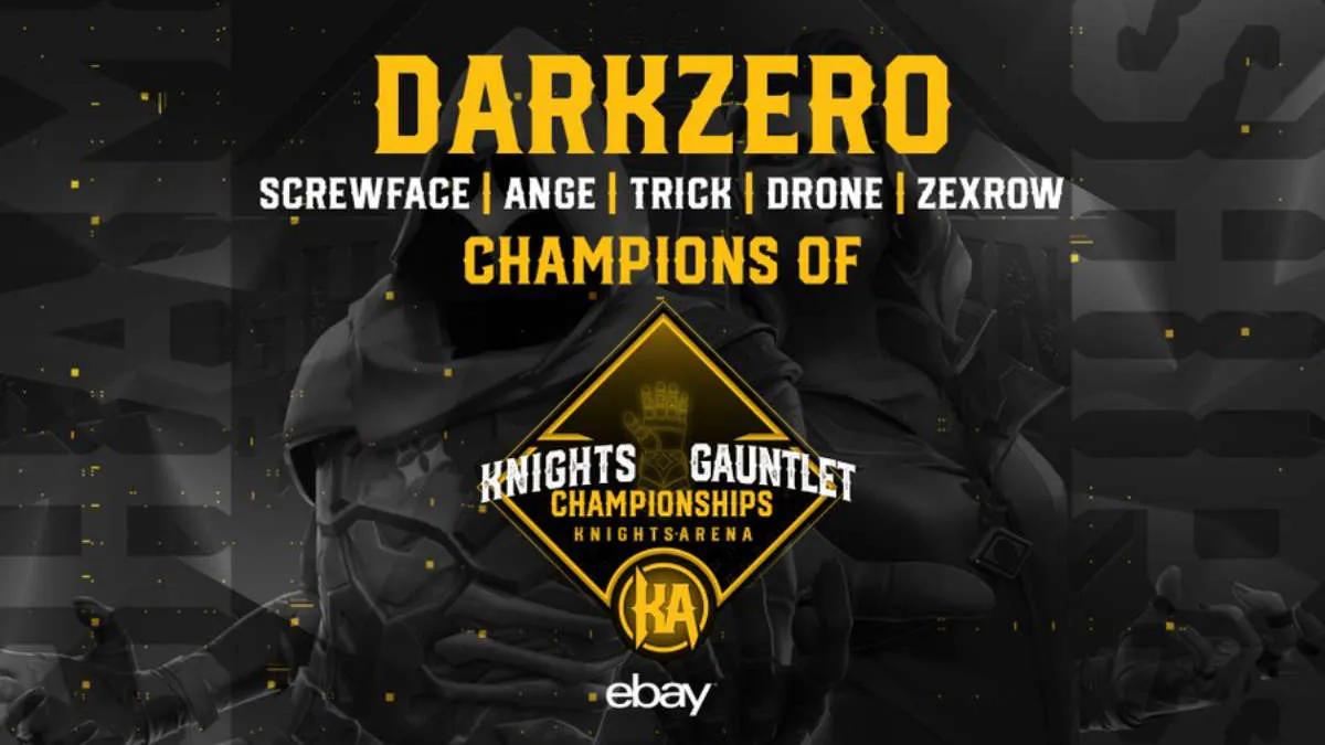 DarkZero Esports стала победителем Knights Gauntlet 2022: Championship