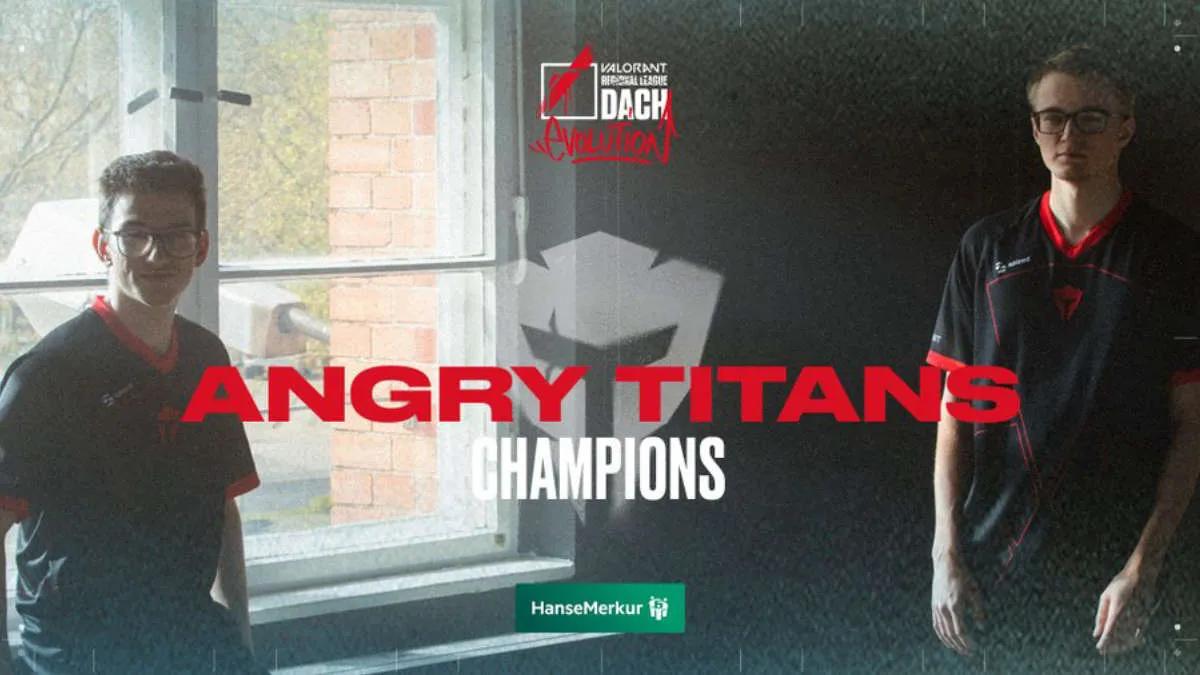 Angry Titans стала чемпионом VALORANT Regional Leagues 2022 DACH: Evolution Stage 2