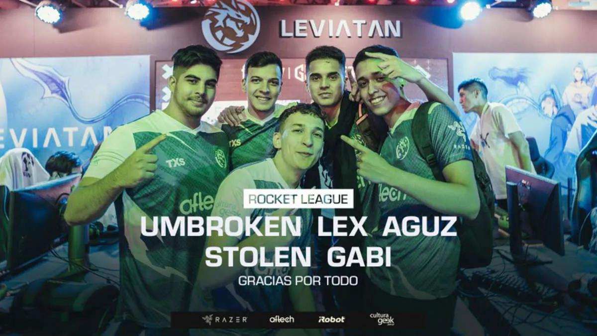 Leviatán Esports распускает состав по Rocket League