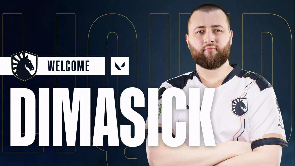 dimasick присоединился к Team Liquid