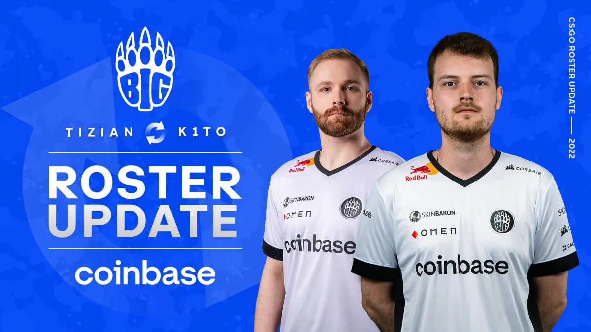 tiziaN покидает стартовый состав BIG — его заменит k1to