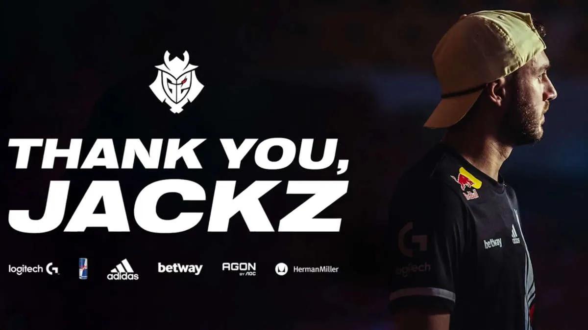 JACKZ покинул G2 Esports