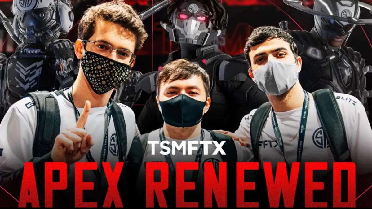 TSM продлили сотрудничество с составом по Apex Legends 