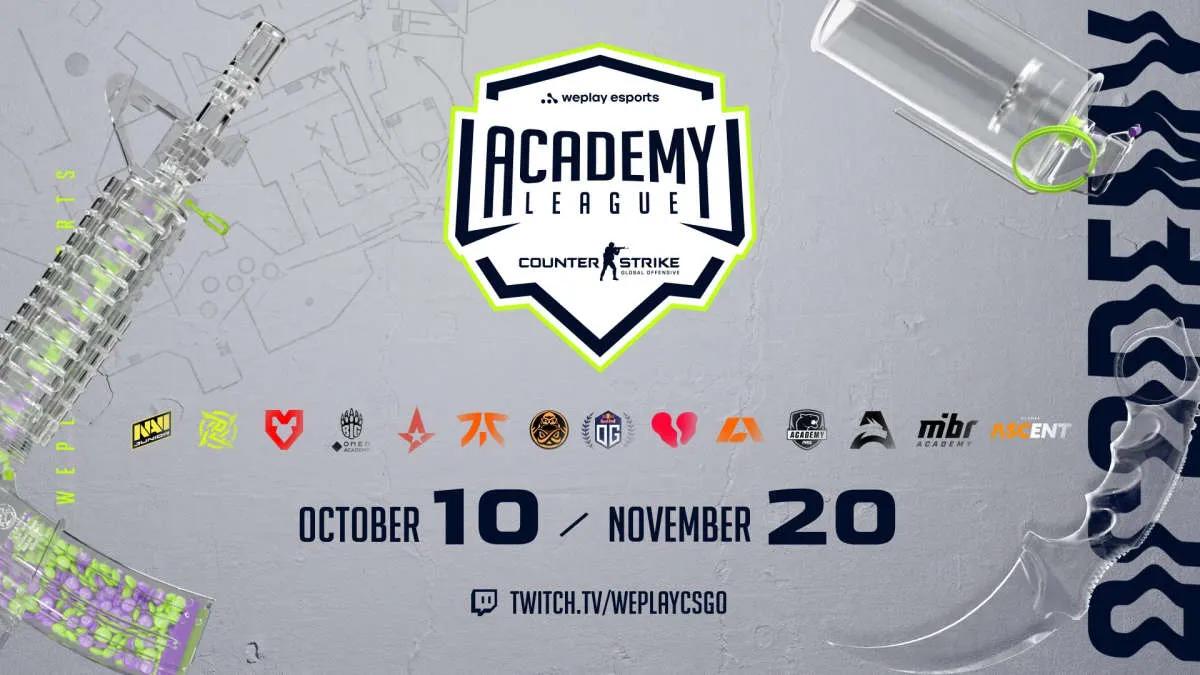 Представлены подробности WePlay Academy League Season 6