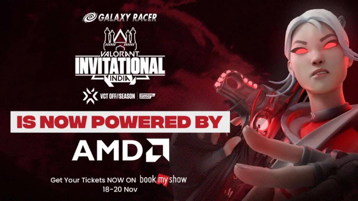 AMD становится спонсором и партнером Valorant India Invitational