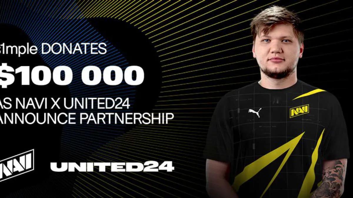 NAVI объявляет о старте сотрудничества с UNITED24