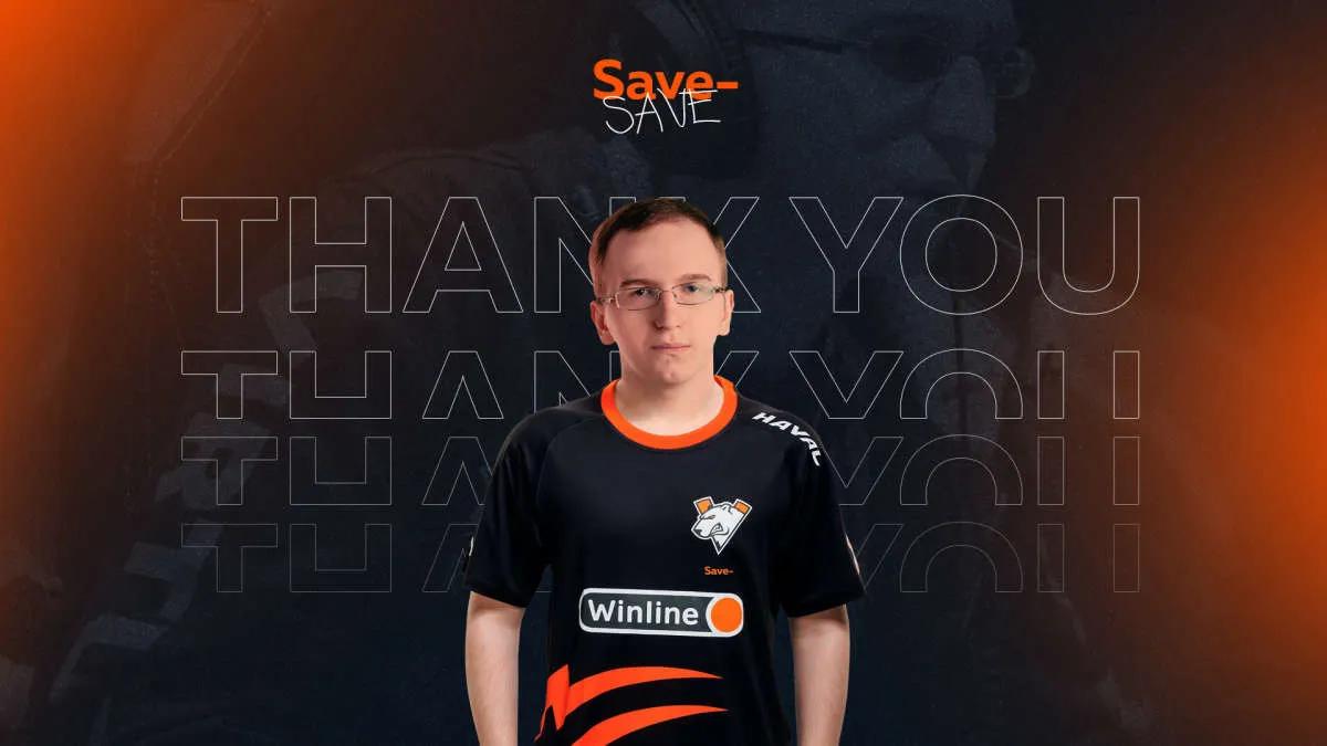 Save- покинул Virtus.pro в статусе свободного агента