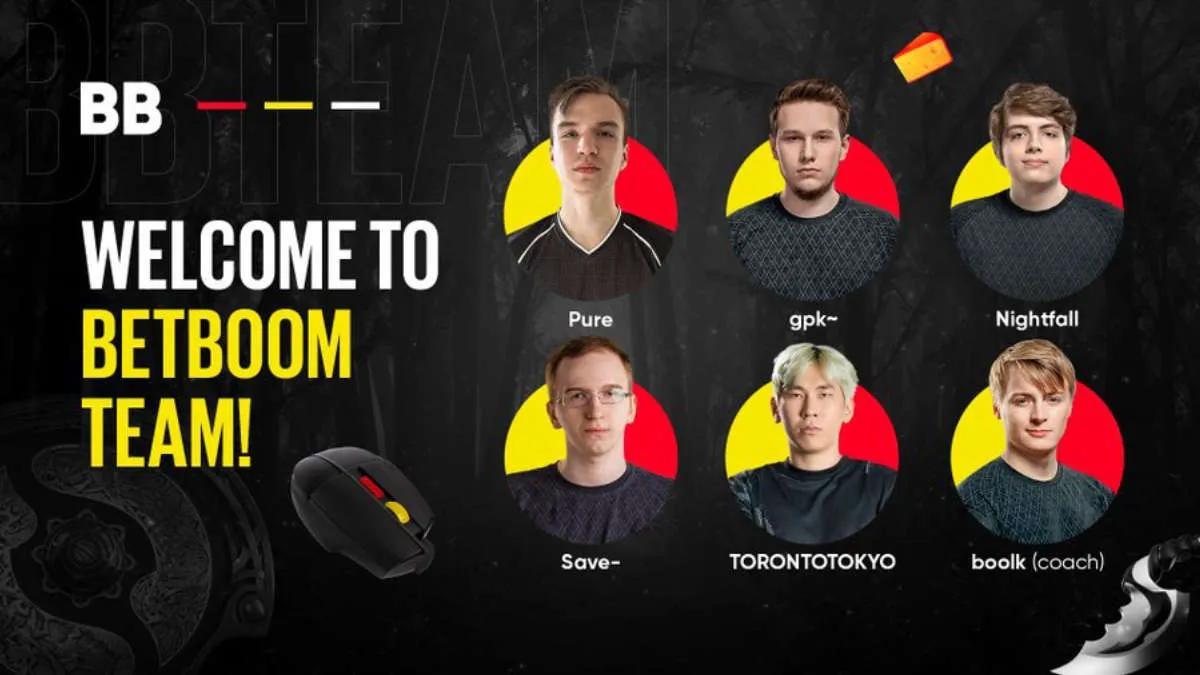 BetBoom Team представила новый состав по Dota 2