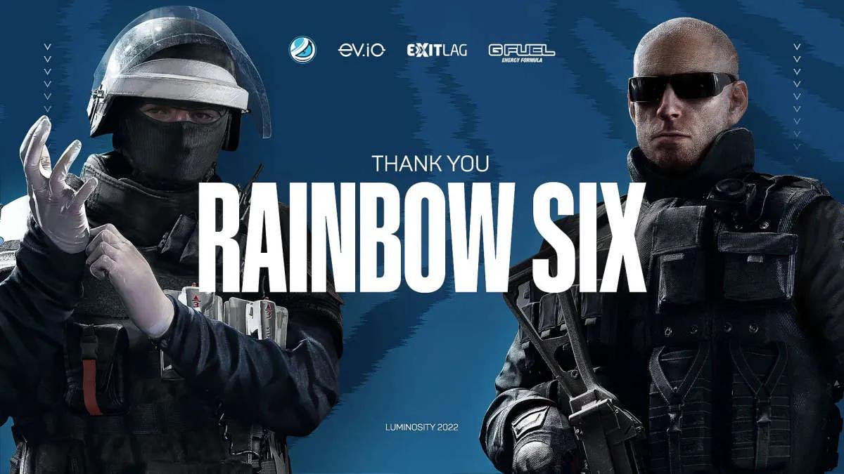 Luminosity Gaming уходит со сцены Rainbow Six