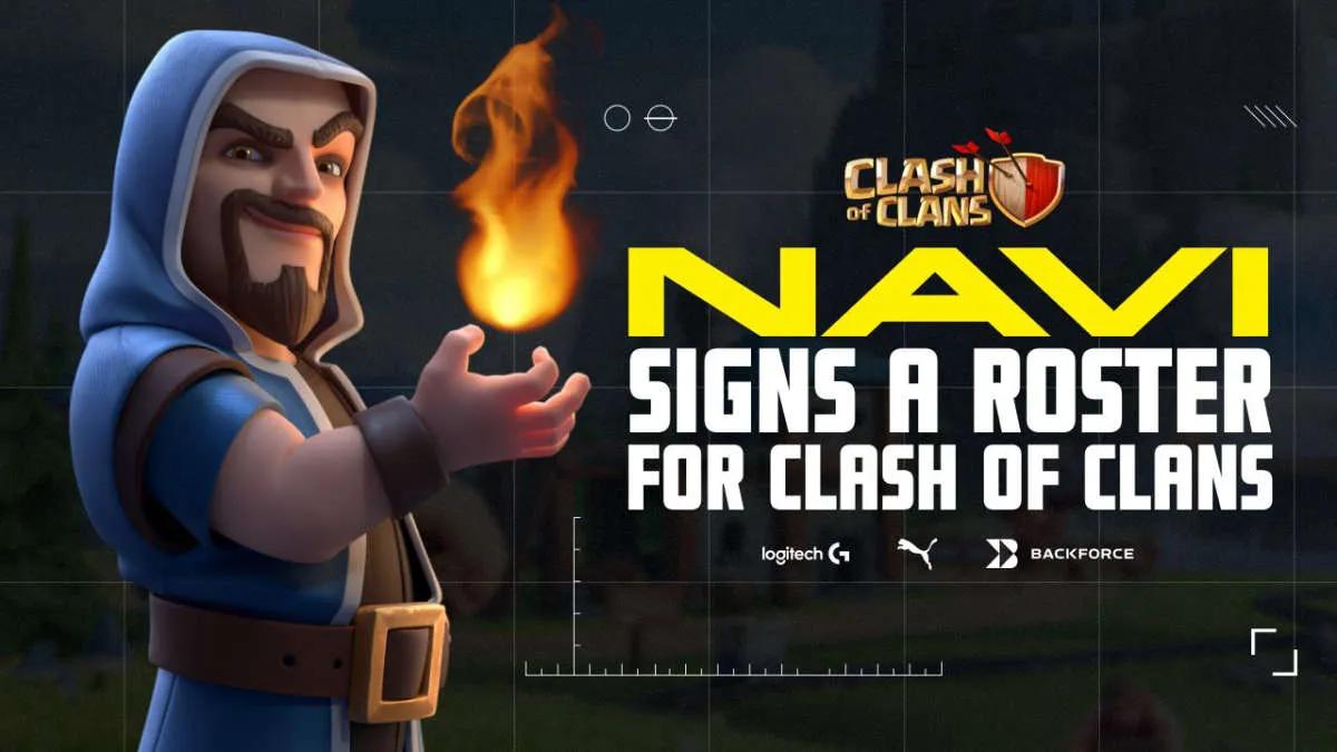 NAVI презентовали состав по Clash of Clans