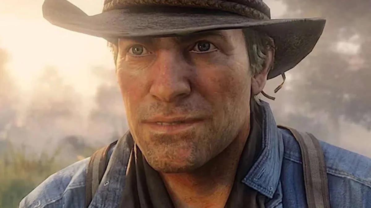 Артур Морган из Red Dead Redemption 2 рекламирует курицу на уморительной вывеске ресторана