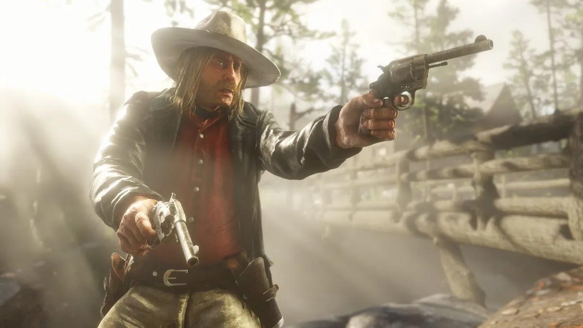 Удачливый геймер обнаружил забавную ошибку в Red Dead Redemption 2