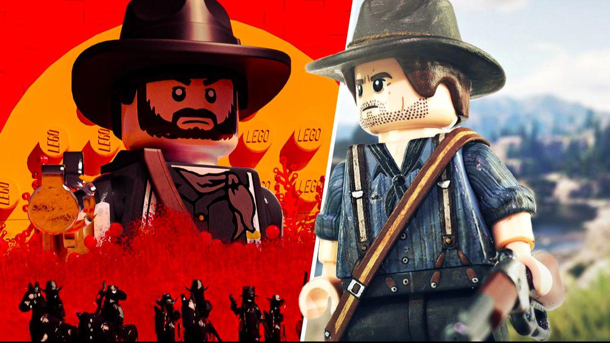 LEGO Red Dead Redemption: Завораживающая анимация фаната порождает мечты о совместной работе над блокбастером!