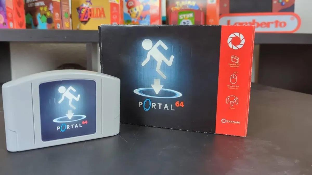 Вышла демоверсия игры Portal 64 - это обновленное издание головоломки от Valve, созданное специально для консоли Nintendo 64.