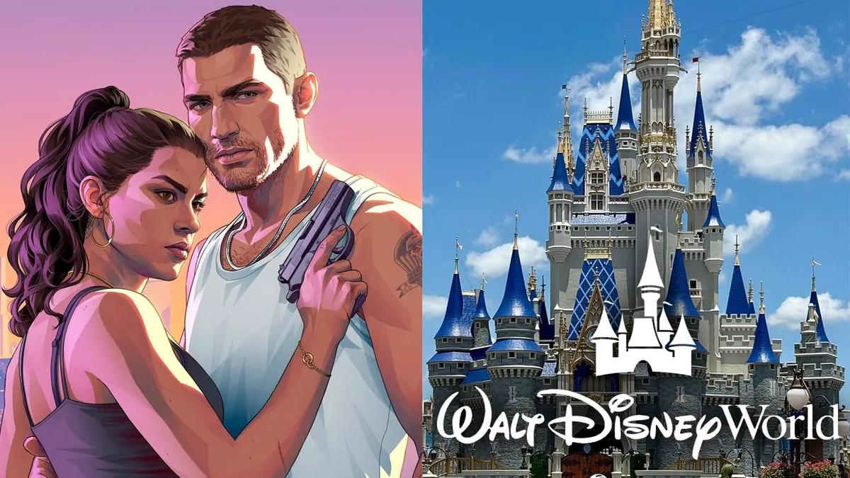Пользователь показал, как может выглядеть DLC для GTA 6, посвященное Disney World