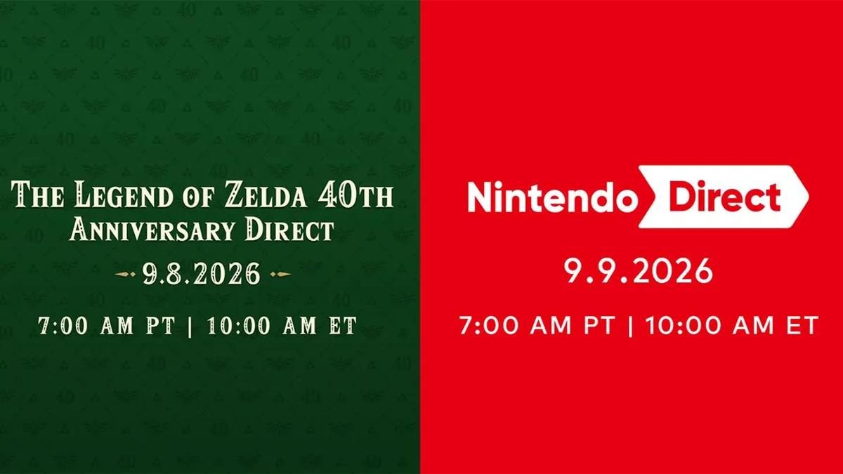 Nintendo анонсировала проведение двух презентаций Nintendo Direct, запланированных на следующую неделю