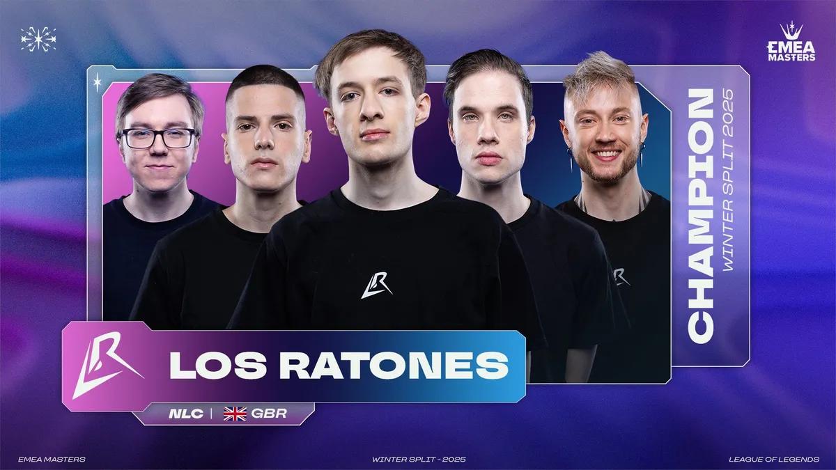 Неудержимые: Los Ratones завоевывают титул EMEA Masters Winter 2025