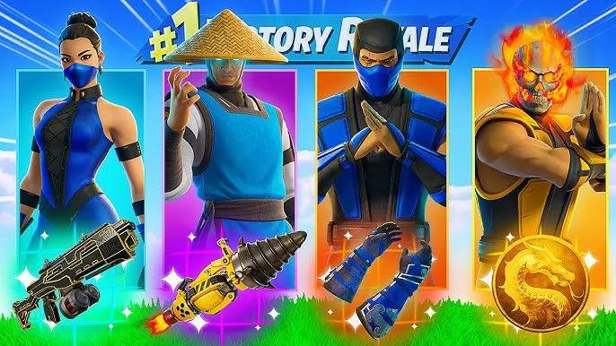 Как разблокировать скины Mortal Kombat в Fortnite