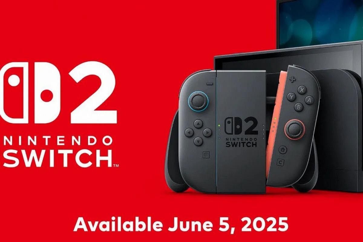 Nintendo объявила дату выхода Switch 2 и ее характеристики