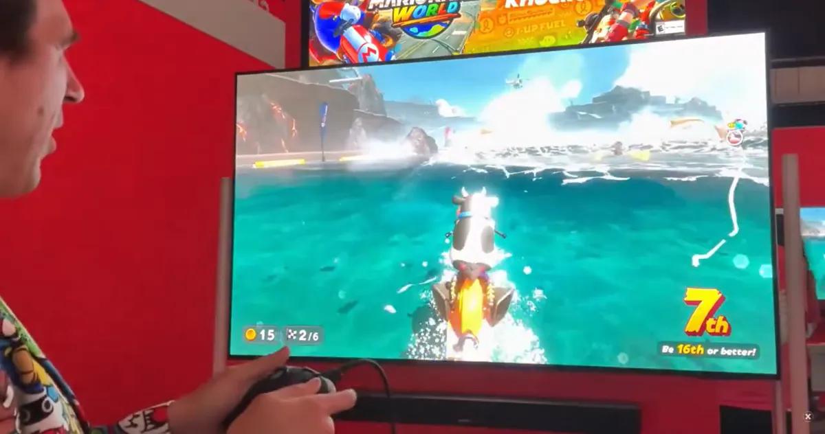 Mario Kart World Early Hands-On: гигантские лодки, физика воды и ставка Nintendo на открытый мир