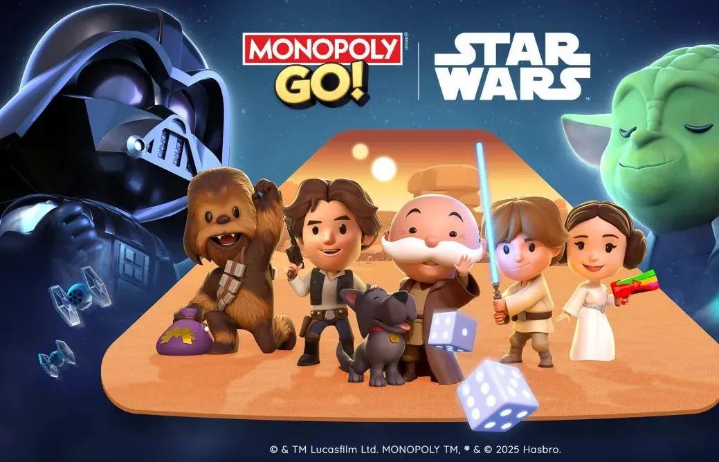 Партнерское событие "Звездные войны" в MONOPOLY GO! Все, что вам нужно знать