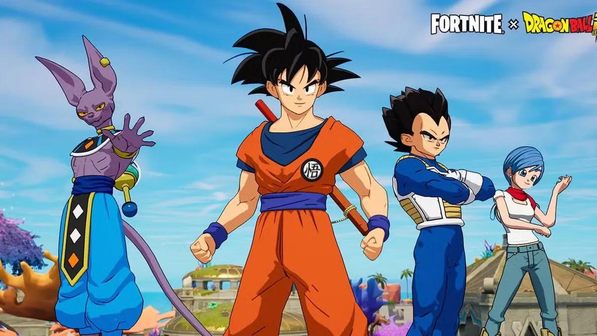 Утечка скинов Dragon Ball, Jujutsu Kaisen и One Punch Man для Fortnite