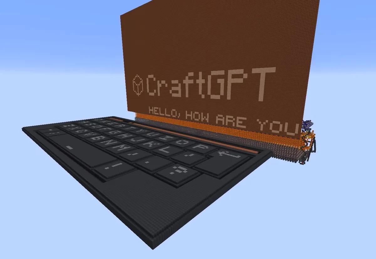 CraftGPT добавляет ChatGPT в Minecraft на базе Redstone
