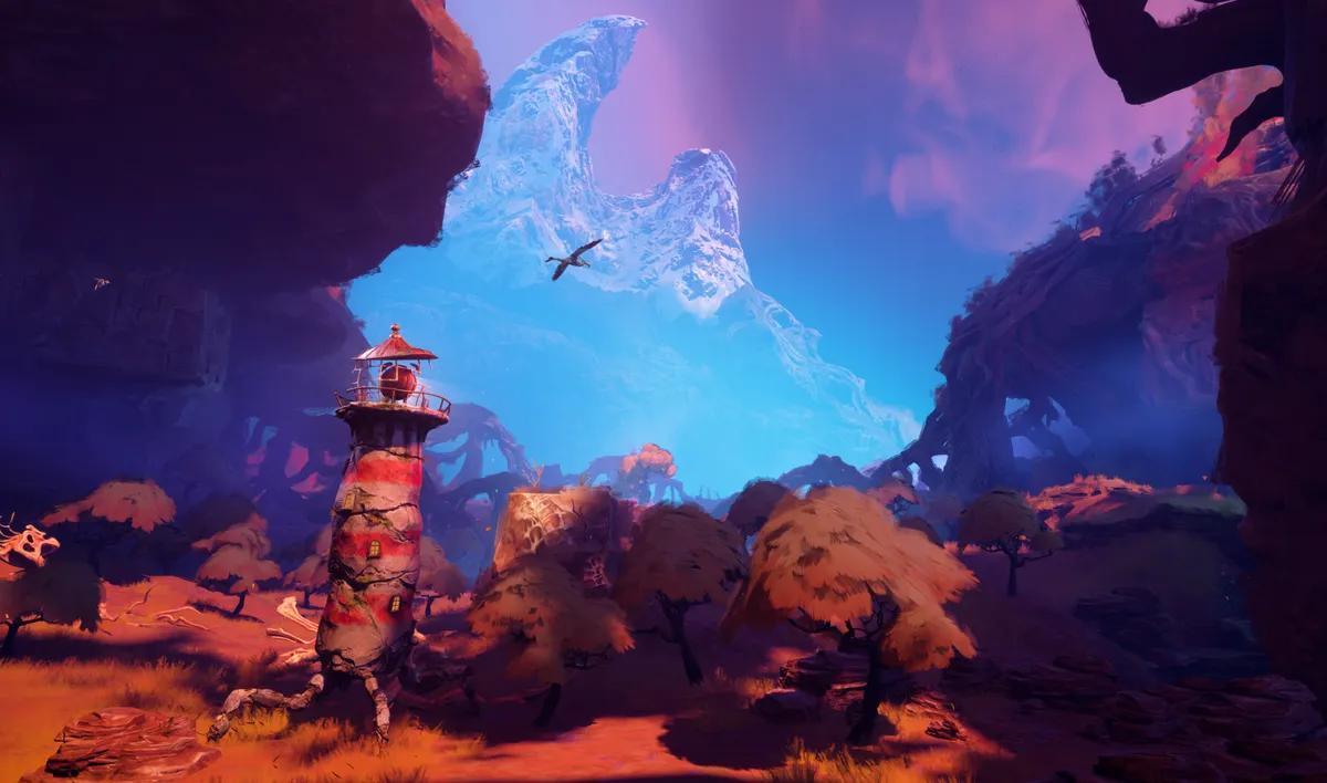 Double Fine's Keeper хочет, чтобы вы приняли странности ходячего маяка
