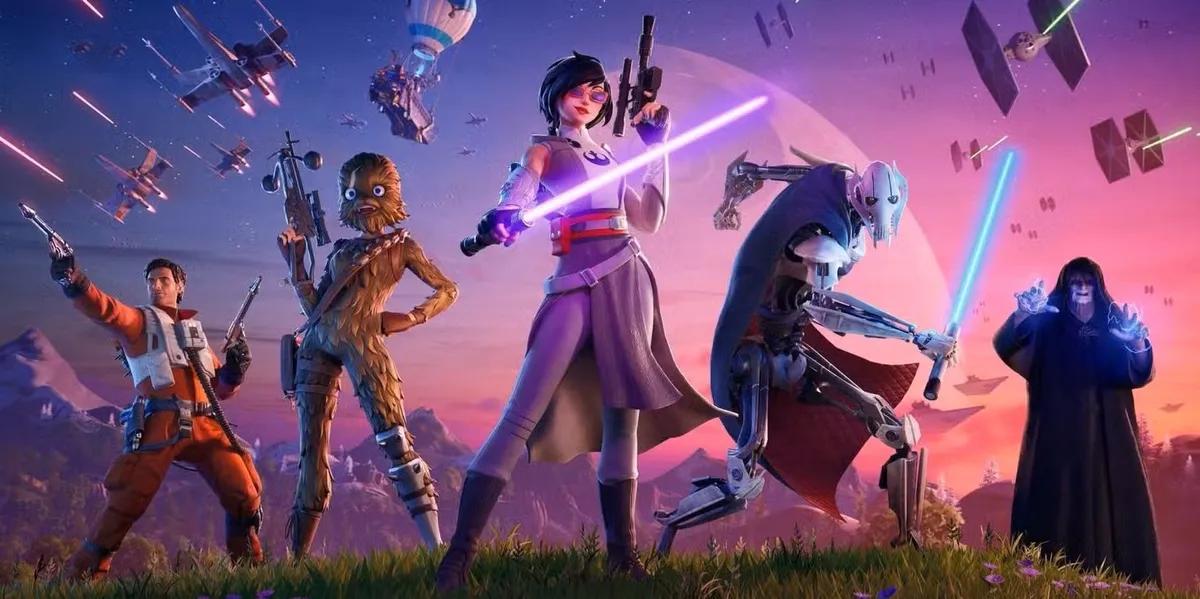 Утечка из Fortnite сообщает о масштабном кроссовере по "Звездным войнам" с участием Мандалориан и Грогу