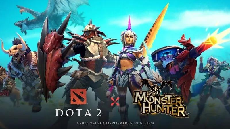 Обновление Dota 2: совместная работа с Monster Hunter