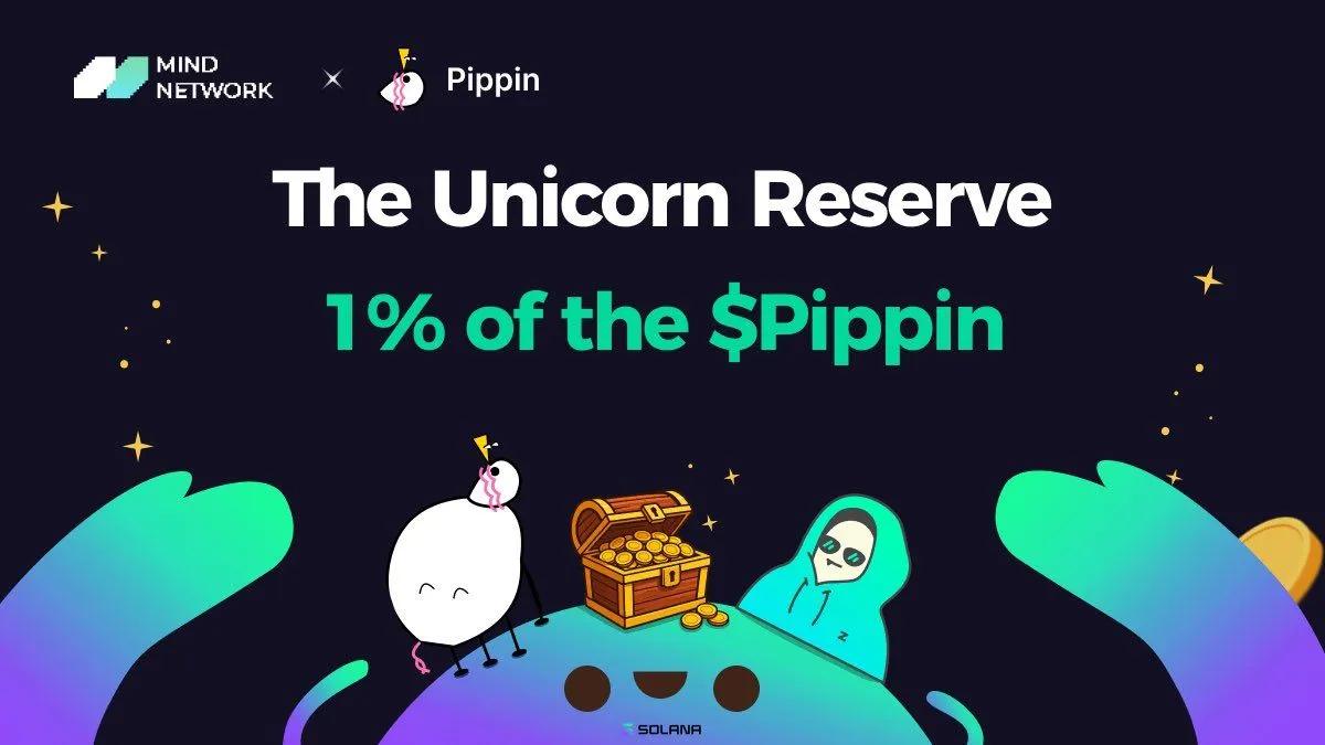 Mind Network запускает "Резерв Единорога": 1% токенов Pippin для поощрения стакеров FHE