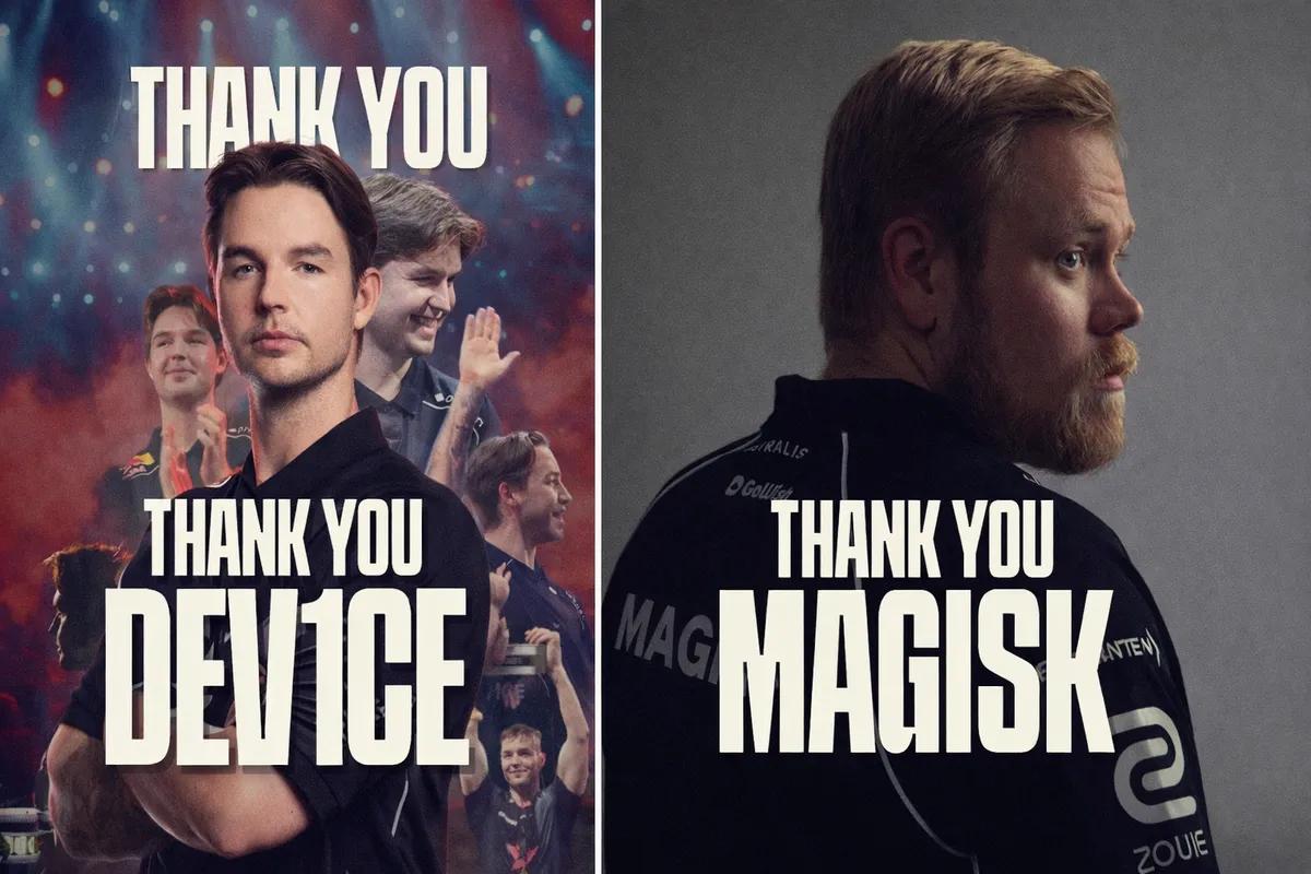 После ухода dev1ce и Magisk команда Astralis может перейти на международный состав.