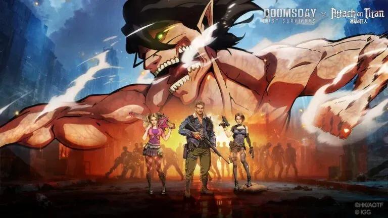 Судный день: Last Survivors запускает кроссовер Attack on Titan, который стартует в 2026 году