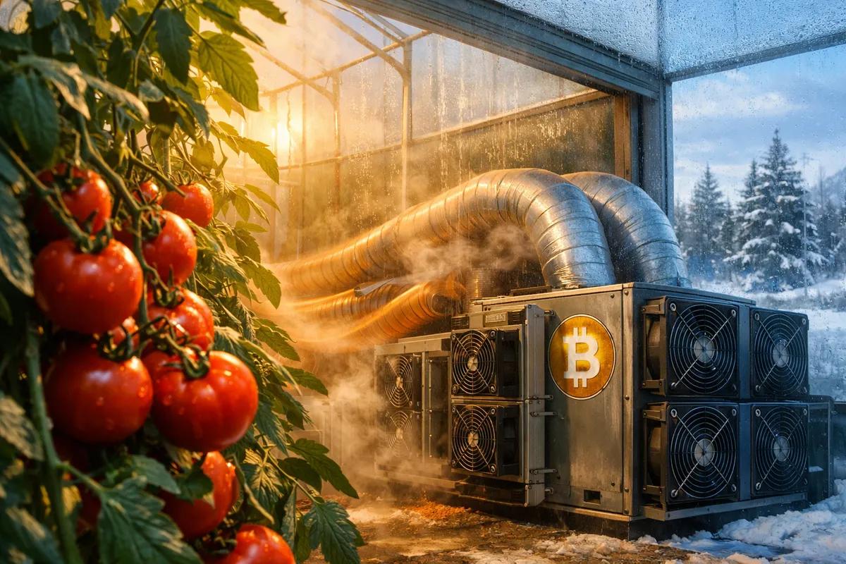 Тепло от майнинга биткоинов согревает канадские теплицы с помидорами